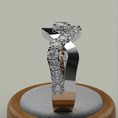 diamond infinity ring