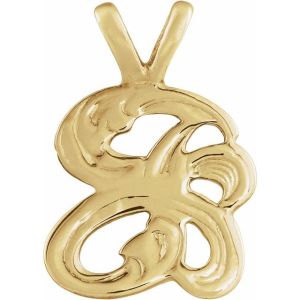 Small Initial Pendant